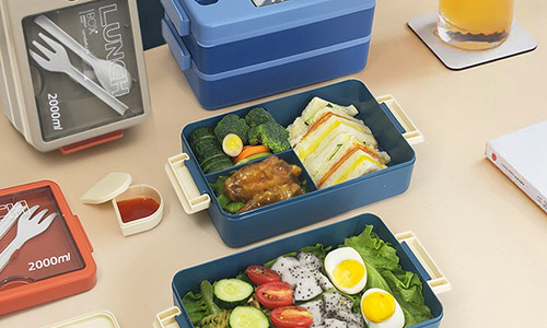 Plastic lunch box